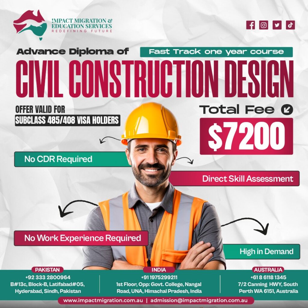 Advance Diploma Civil Construction Design